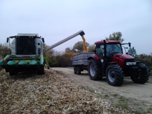 Case Maxxum 125 & Claas Tucano 320