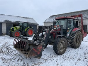 Case Jx 90 & Claas Arion 430