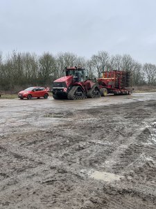 Case Quadrac 580& Vaderstad