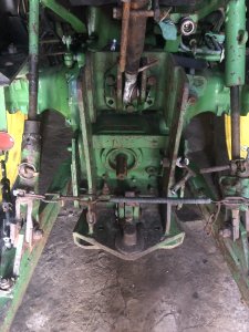 John Deere 1640 zaczep transportowy