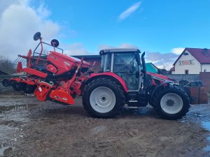 Kuhn HR 3020 + Sitera 3030 z Massey Ferguson 5s