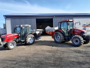 Massey Ferguson 3707S, motyl fruit, case jx70, rauch 19.1