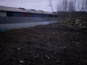 Plac po odgruzowaniu