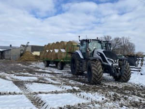 Valtra T175 versu i pronar t025