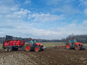 Kubota M5091 + Metal Fach N267 & Kubota MGX135IV + Kverneland ES100