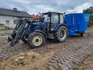 Farmtrac 675 DT + Euromilk