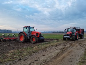 Kubota M5091 + Metal Fach N267 & Kubota MGX135IV + Kverneland ES100