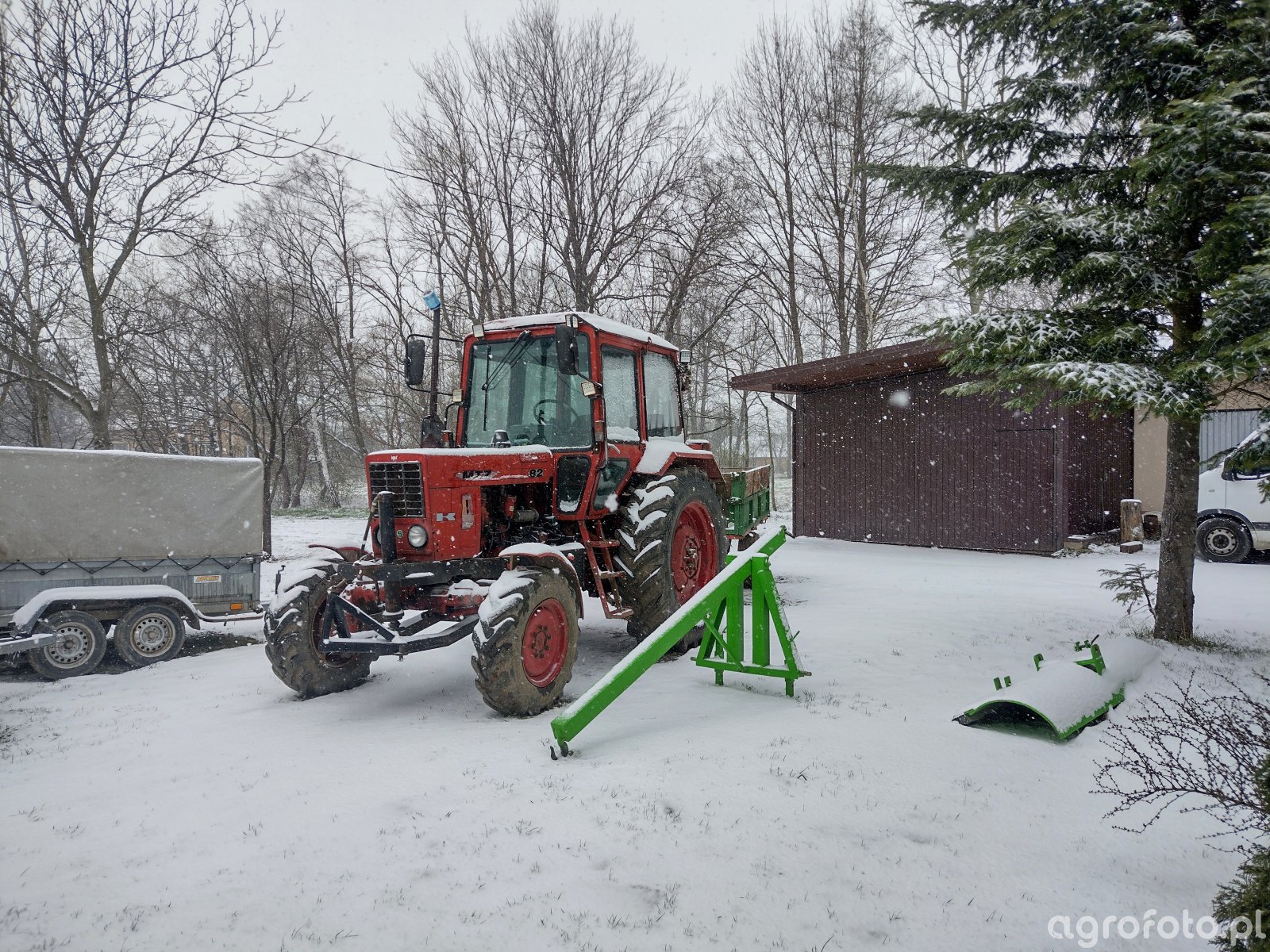 Fotografia traktor Mtz 82 #825362 - Galeria rolnicza agrofoto