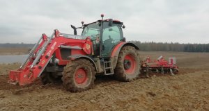 Agromasz AP30 i Kubota M125 GXIII