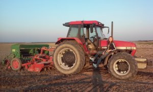 Case 5140 + Rau Rototiller + Hasia dlk 3000