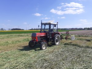 Ursus C-362 i Claas Liner 390S