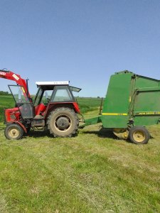 Zetor 5011&John Deere 550