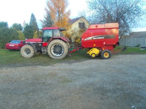 Case 5140 &  New Holland Br 750