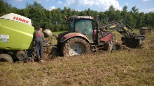 Case Maxxum 140 & Claas Variant 360