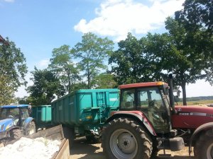 New Holland T6030 & Case MX120 + Camara 12t i 16t