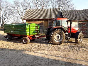 Case Maxxum 120  + Pronar