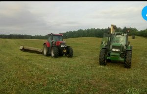 Case maxxum 115 & John Deere 6330 premium