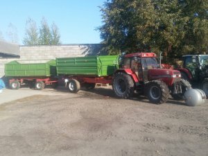 Case 5130 + przyczepy d47 M-K