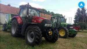 Case maxxum 115 & John Deere 6330