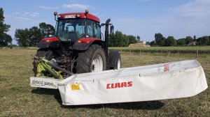 Case mx 110- Claas  disco 3050 plus