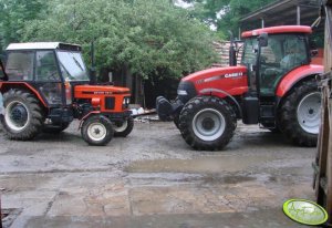 Case IH Maxxum 140 Multicontroller v Zetor 7211