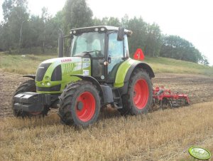 Claas Arion + Brodnica 1