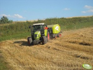 Claas Arion + Claas Rollant