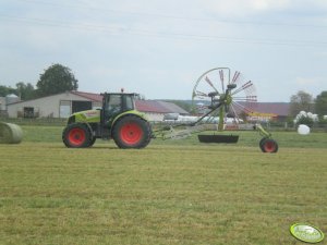 Claas Arion 410CIS + Claas Liner 2700