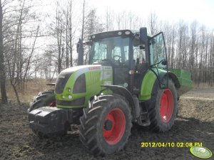 Claas Arion 520 + Amazone