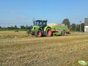 Claas Arion 540 + Class Quadrant 1200 rc