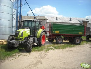 Claas Arion 610 +  Metal Tech