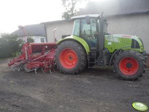 Claas Arion 610c + Kongskilde