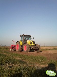 Claas Arion 620 + Mandam APB z Kongskilde NCS1130