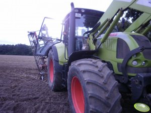 Claas Arion 620c + Backer 6m