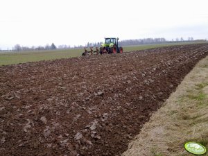 Claas Arion 640 & Kverneland ES 100