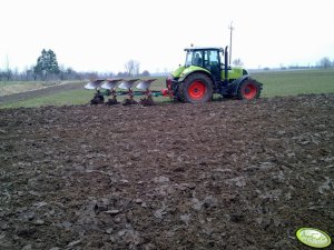 Claas Arion 640 & Kverneland ES 100