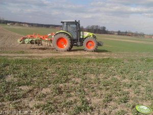 Claas Arion 410 + gruber