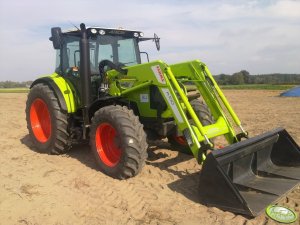 Claas Arion 410 CIS i szufla Metal Fach