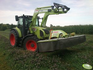 Claas Arion 420 CIS + Claas FL 120 + Claas Disco 3100 F