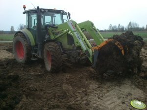 Claas Arion 420 CIS + Claas Fl 120 + Mulitiłopata + Akpil KMJ