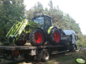 Claas Arion 420 CIS + Claas FL 120