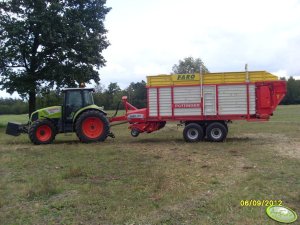 Claas Arion 420cis & Pottinger Faro 4000D