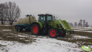 Claas Arion 610 & Fortschritt