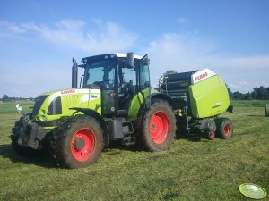 Claas Arion 610 Cis + Claas Variant 360RC