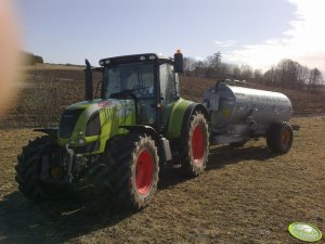 Claas Arion 610 cis + Joskin Modulo 7000l