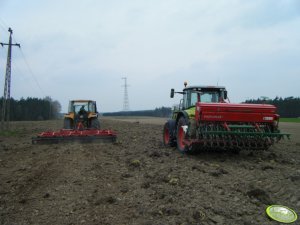 Claas Arion 620 + Renault Ares 550