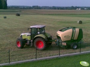 Claas Arion 620 i Fortima 1500 mc