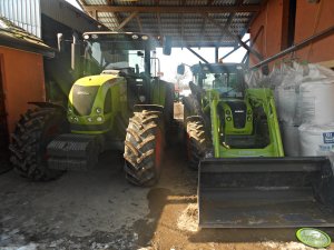 Claas Arion 620C & Claas Elios 230