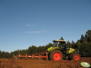 Claas Arion 630 & Kverneland