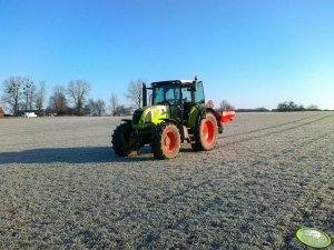 Claas Arion 630 C.I.S & rozsiewacz